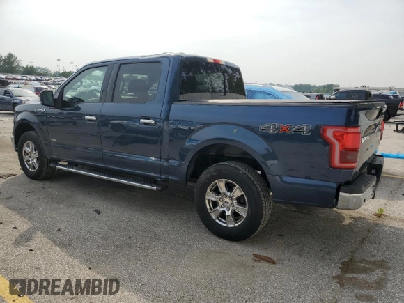 2016 Ford F-150 XLT with VIN 1FTEW1EP6GKF98531, listed as a Copart auction lot 60117745 with 115,517 mi miles and Salvage title. Bid and sale history available at DreamBid. Image 2.