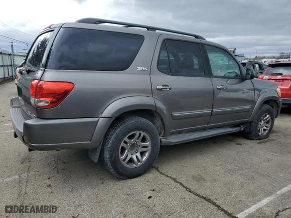 2006 Toyota Sequoia SR5 with VIN 5TDBT44A66S275596, listed as a Copart auction lot 49534715 with 174,233 mi miles and Clean Title. Bid and sale history available at carsss.com. Image 3.
