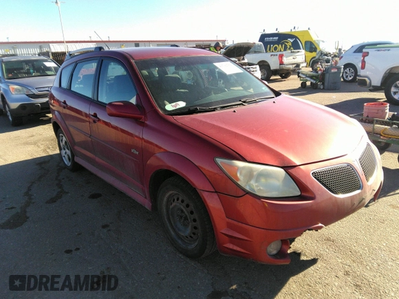 2008 Pontiac Vibe with VIN 5Y2SL65858Z414965, listed as a IAAI auction lot 41702769 with 200,072 mi miles. Bid and sale history available at carsss.com. Image 1.