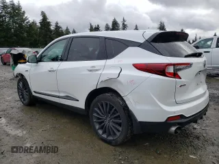 2022 Acura RDX PMC Edition with VIN 5J8TC2H84NL009804, listed as a Copart auction lot 44999475 with 41,465 mi miles and Salvage Title. Bid and sale history available at carsss.com. Image 2.