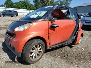2009 Smart fortwo Passion with VIN WMEEK31X49K232603, listed as a Copart auction lot 63443265 with Not provided miles and Salvage title. Bid and sale history available at DreamBid. Image 1.