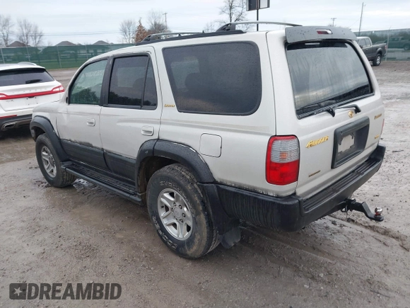 1999 Toyota 4Runner Limited with VIN JT3GN87R7X0105748, listed as a IAAI auction lot 41191084 with 325,053 mi miles and . Bid and sale history available at DreamBid. Image 3.