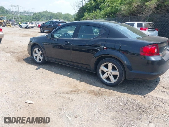 2013 Dodge Avenger SXT with VIN 1C3CDZCB0DN680997, listed as a IAAI auction lot 42845870 with 154,214 mi miles and . Bid and sale history available at DreamBid. Image 3.