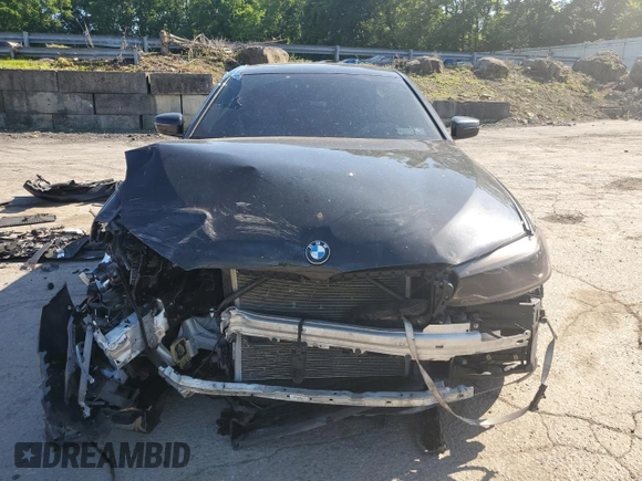 2017 BMW 5 Series 540i xDrive with VIN WBAJE7C32HG890361, listed as a Copart auction lot 62092985 with Not provided miles and Salvage title. Bid and sale history available at DreamBid. Image 5.