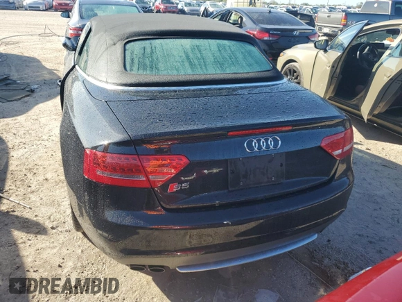 2010 Audi S5 Prestige with VIN WAUVGAFH8AN013634, listed as a Copart auction lot 77213984 with 43,528 mi miles and Non Repairable. Bid and sale history available at carsss.com. Image 6.