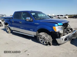 2011 Ford F-150 XLT with VIN 1FTFW1CT2BFA99716, listed as a Copart auction lot 48791385 with Not Provided miles and Salvage Title. Bid and sale history available at carsss.com. Image 4.