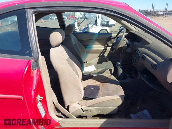 2001 Ford Escort ZX2 with VIN 3FAFP11381R123590, listed as a IAAI auction lot 41877802 with 190,747 mi miles. Bid and sale history available at carsss.com. Image 5.
