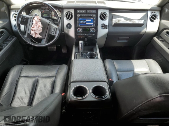 2013 Ford Expedition Max Limited with VIN 1FMJK2A58DEF69414, listed as a Copart auction lot 55811875 with 50,601 mi miles and Salvage title. Bid and sale history available at DreamBid. Image 8.