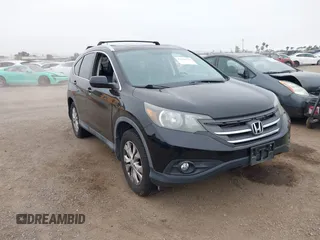 2013 Honda CR-V EX-L z VIN 2HKRM4H79DH638261, wystawiony jako IAAI lot #42361736 z przebiegiem 149 042 mil mil oraz . Historia ofert i sprzedaży dostępna na DreamBid. Obrazek 1.