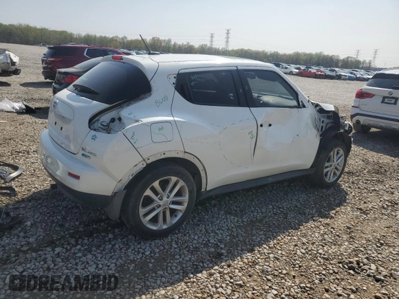 2013 Nissan Juke SV with VIN JN8AF5MVXDT218655, listed as a Copart auction lot 51017065 with 81,170 mi miles and Salvage Title. Bid and sale history available at carsss.com. Image 3.