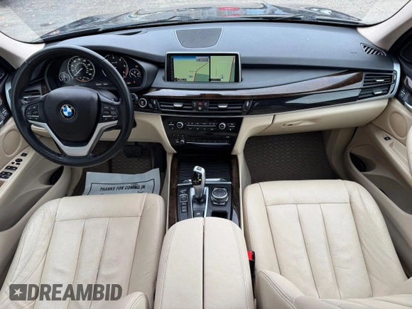 2015 BMW X5 xDrive35d with VIN 5UXKS4C59F0N06077, listed as a Copart auction lot 42059995 with 169,552 mi miles and Clean Title. Bid and sale history available at carsss.com. Image 9.