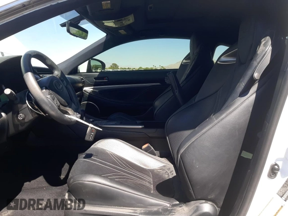 2017 Lexus RC F F z VIN JTHHP5BC2H5005846, wystawiony jako Copart lot #65489664 z przebiegiem 17 402 mil mil oraz Szkody całkowita. Historia ofert i sprzedaży dostępna na DreamBid. Obrazek 7.