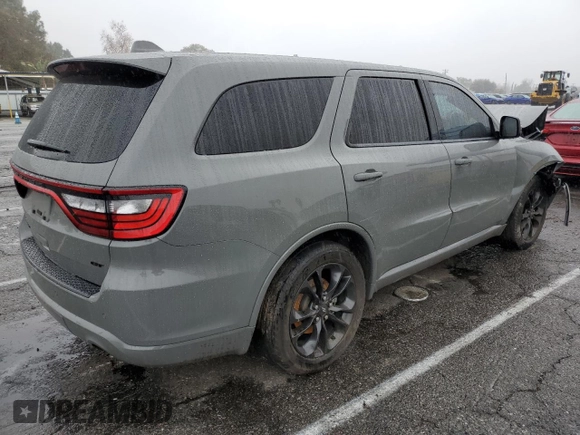 2021 Dodge Durango GT z VIN 1C4RDHDG4MC520126, wystawiony jako Copart lot #44934605 z przebiegiem 96 735 mil mil oraz Szkody całkowita. Historia ofert i sprzedaży dostępna na DreamBid. Obrazek 3.