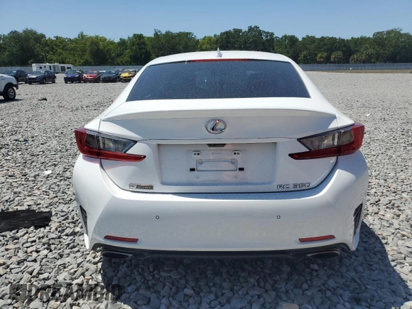 2015 Lexus RC 350 F Sport with VIN JTHHE5BC4F5004264, listed as a Copart auction lot 52915515 with 86,043 mi miles and Salvage title. Bid and sale history available at DreamBid. Image 6.