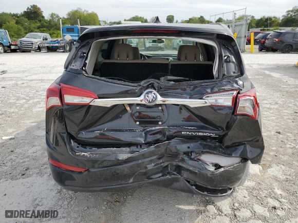 2020 Buick Envision Preferred with VIN LRBFX1SA1LD110858, listed as a Copart auction lot 71282464 with 28,349 mi miles and Salvage Title. Bid and sale history available at carsss.com. Image 6.