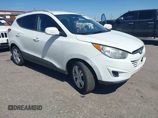 2011 Hyundai Tucson Limited with VIN KM8JUCAC0BU206509, listed as a IAAI auction lot 42034266 with 185,989 mi miles and . Bid and sale history available at DreamBid. Image 1.