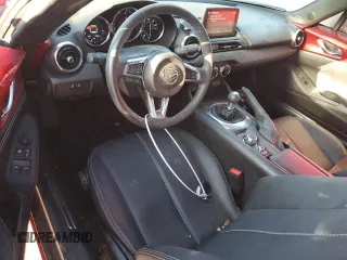 2023 Mazda MX-5 Miata Grand Touring with VIN JM1NDAM71P0559428, listed as a Copart auction lot 76596984 with 7,237 mi miles and Salvage title. Bid and sale history available at DreamBid. Image 8.