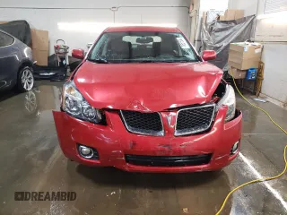 2009 Pontiac Vibe w/1SB with VIN 5Y2SP67019Z432876, listed as a Copart auction lot 78551534 with 128,207 mi miles and Salvage Title. Bid and sale history available at carsss.com. Image 5.
