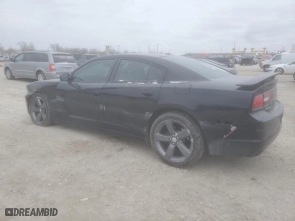 2014 Dodge Charger SXT with VIN 2C3CDXHG0EH236554, listed as a Copart auction lot 45894755 with 165,769 mi miles and Salvage Title. Bid and sale history available at carsss.com. Image 2.