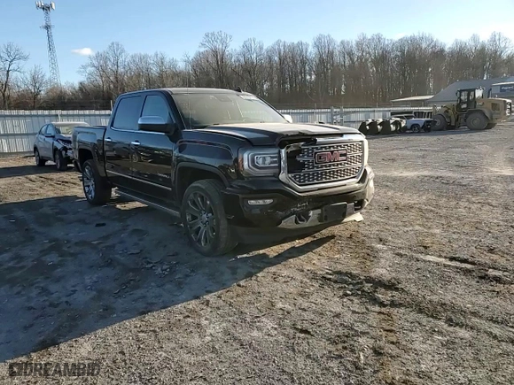 2017 GMC Sierra 1500 Denali with VIN 3GTU2PEJ4HG339549, listed as a Copart auction lot 46075615 with 153,967 mi miles and Salvage Title. Bid and sale history available at carsss.com. Image 11.
