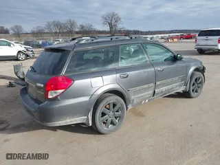 2008 Subaru Outback (Natl) Ltd with VIN 4S4BP62C787330716, listed as a IAAI auction lot 41289023 with 218,259 mi miles. Bid and sale history available at carsss.com. Image 4.