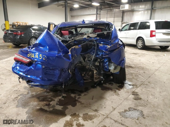 2022 Acura TLX w/A-Spec Package with VIN 19UUB5F56NA000745, listed as a Copart auction lot 86338994 with 0 mi miles and Salvage Title. Bid and sale history available at carsss.com. Image 6.
