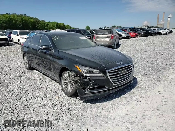 2017 Genesis G80 3.8L z VIN KMHGN4JE0HU180808, wystawiony jako Copart lot #52796555 z przebiegiem 81 598 mil mil oraz Szkody całkowita. Historia ofert i sprzedaży dostępna na DreamBid. Obrazek 11.