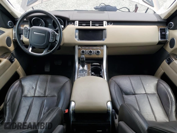 2017 Land Rover Range Rover Sport HSE with VIN SALWR2FVXHA676615, listed as a Copart auction lot 63258725 with 88,293 mi miles and Clean title. Bid and sale history available at DreamBid. Image 8.