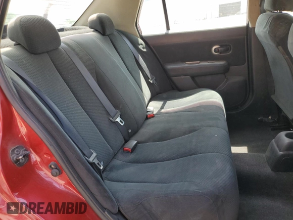 2010 Nissan Versa S with VIN 3N1BC1AP8AL451511, listed as a Copart auction lot 53844865 with 186,503 mi miles and Salvage Title. Bid and sale history available at DreamBid. Image 10.