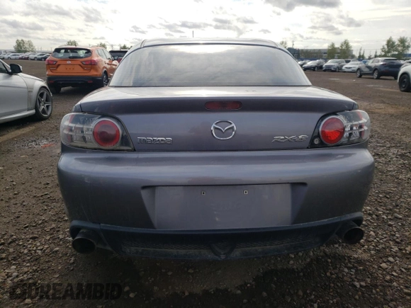 2005 Mazda RX-8 with VIN JM1FE173050145886, listed as a Copart auction lot 71110404 with 66,894 mi miles and Salvage Title. Bid and sale history available at carsss.com. Image 6.