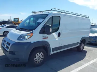 2014 Ram ProMaster Cargo with VIN 3C6TRVAG0EE112315, listed as a IAAI auction lot 41993252 with 144,150 mi miles. Bid and sale history available at carsss.com. Image 2.