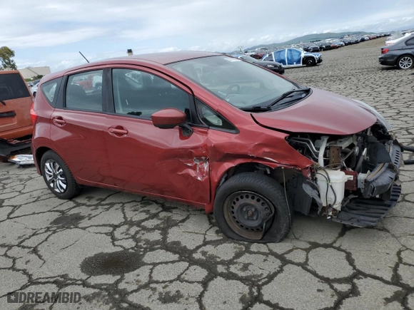 2018 Nissan Versa Note S with VIN 3N1CE2CP7JL352227, listed as a Copart auction lot 51118275 with 74,815 mi miles and Salvage Title. Bid and sale history available at carsss.com. Image 4.