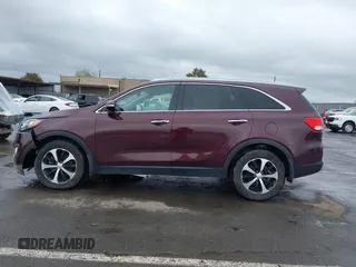 2017 Kia Sorento EX V6 with VIN 5XYPH4A50HG261420, listed as a IAAI auction lot 41933777 with 90,784 mi miles. Bid and sale history available at carsss.com. Image 14.