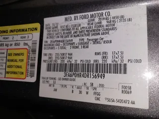 2013 Ford Fusion SE with VIN 3FA6P0HR4DR156949, listed as a IAAI auction lot 42050473 with 125,439 mi miles and . Bid and sale history available at DreamBid. Image 9.