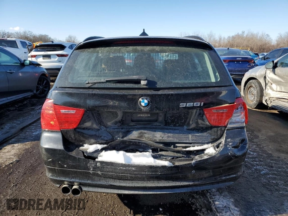 2011 BMW 3 Series 328i xDrive with VIN WBAUU3C58BA541418, listed as a Copart auction lot 88793695 with 168,419 mi miles and Salvage Title. Bid and sale history available at DreamBid. Image 6.