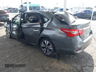 2019 Nissan Sentra SV with VIN 3N1AB7AP9KY301669, listed as a IAAI auction lot 41456677 with 96,237 mi miles and . Bid and sale history available at DreamBid. Image 3.