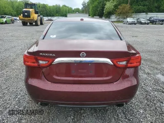 2016 Nissan Maxima 3.5 SV with VIN 1N4AA6AP3GC444357, listed as a Copart auction lot 53491695 with 163,128 mi miles and Salvage Title. Bid and sale history available at carsss.com. Image 6.