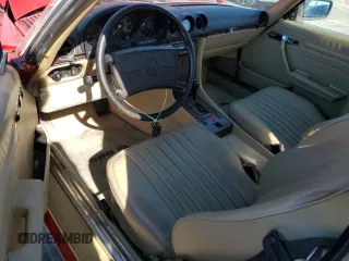 1989 Mercedes-Benz 560 SL with VIN WDBBA48D7KA103478, listed as a Copart auction lot 46119905 with 149,105 mi miles and Salvage Title. Bid and sale history available at DreamBid. Image 8.