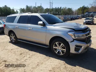2022 Ford Expedition Max Limited with VIN 1FMJK2ATXNEA42300, listed as a Copart auction lot 46443075 with 68,628 mi miles and Salvage title. Bid and sale history available at DreamBid. Image 4.
