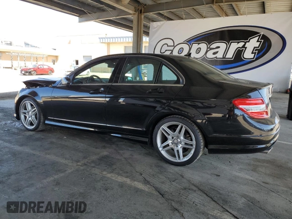 2011 Mercedes-Benz C 300 Sport with VIN WDDGF5EB5BR147472, listed as a Copart auction lot 55598365 with 115,443 mi miles and Salvage Title. Bid and sale history available at DreamBid. Image 2.