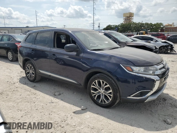 2016 Mitsubishi Outlander ES with VIN JA4AD2A33GZ026167, listed as a Copart auction lot 57802925 with 150,885 mi miles and Clean title. Bid and sale history available at DreamBid. Image 4.