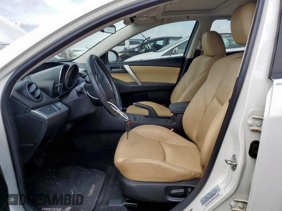 2012 Mazda 3 i Grand Touring with VIN JM1BL1M74C1580400, listed as a Copart auction lot 61553275 with 100,703 mi miles and Clean title. Bid and sale history available at DreamBid. Image 9.