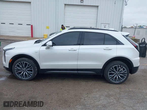 2024 Cadillac XT4 AWD Sport with VIN 1GYFZFR40RF223782, listed as a IAAI auction lot 42295745 with 7,254 mi miles and . Bid and sale history available at DreamBid. Image 15.