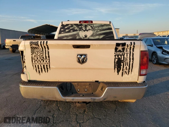 2021 Ram 1500 Tradesman с VIN 1C6RR6KG3MS517756, выставлен на аукционе Copart как лот 88138535 с пробегом 58 757 миль миль и Списание • Salvage title. История ставок и продаж доступна на DreamBid. Изображение 6.