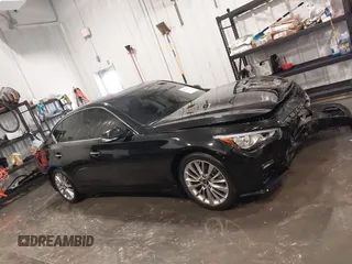 2021 Infiniti Q50 Luxe with VIN JN1EV7BR0MM755324, listed as a IAAI auction lot 42126177 with 33,000 mi miles and . Bid and sale history available at DreamBid. Image 13.