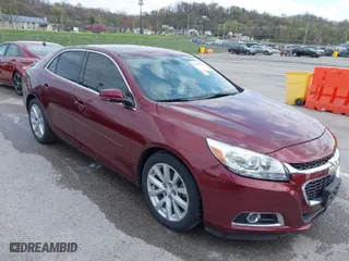 2015 Chevrolet Malibu LT with VIN 1G11D5SLXFF274186, listed as a IAAI auction lot 41908077 with 146,871 mi miles. Bid and sale history available at carsss.com. Image 1.