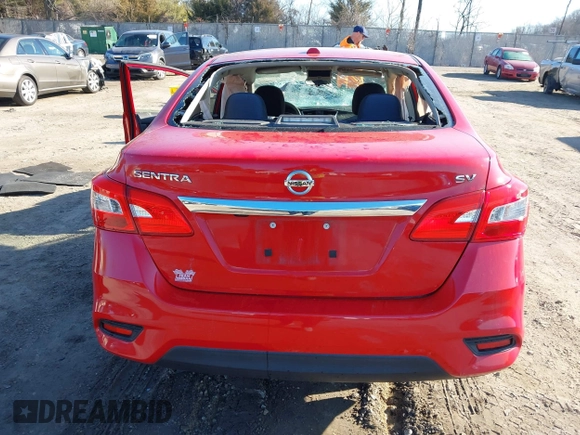 2018 Nissan Sentra SV with VIN 3N1AB7AP0JL635407, listed as a IAAI auction lot 41669564 with Not Provided miles and . Bid and sale history available at carsss.com. Image 16.