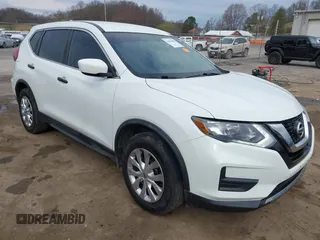 2017 Nissan Rogue SV with VIN KNMAT2MV5HP528634, listed as a IAAI auction lot 41876080 with 92,099 mi miles. Bid and sale history available at carsss.com. Image 1.