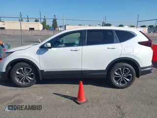2022 Honda CR-V EX-L with VIN 7FARW2H8XNE045486, listed as a IAAI auction lot 41861874 with 27,896 mi miles. Bid and sale history available at carsss.com. Image 14.