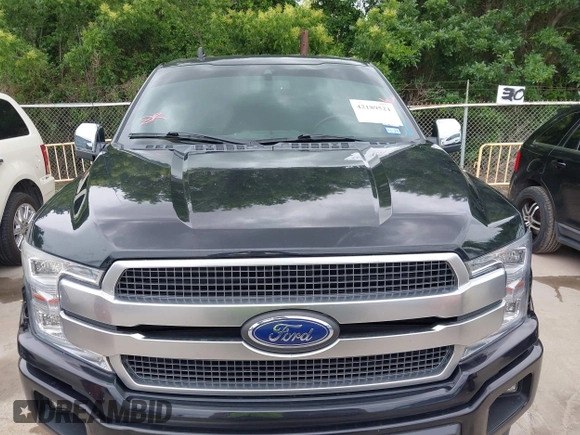 2020 Ford F-150 XL with VIN 1FTEW1C48LFA50851, listed as a IAAI auction lot 42189524 with 96,451 mi miles and . Bid and sale history available at DreamBid. Image 6.